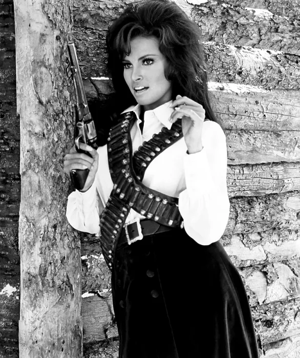 Framed Print : BANDOLERO!, Raquel Welch, 1968, TM & Copyright 20th Century Fox. All rights reserved / courtesy Everett Collection
