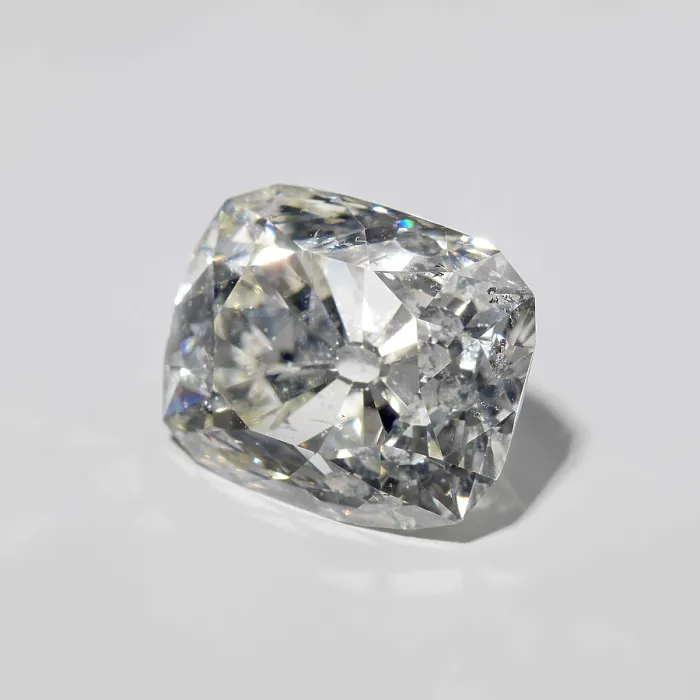 Framed Print : The Banjarmasin Diamond, c. 1875 diamond. Rectangular-shaped diamond of 36 carats