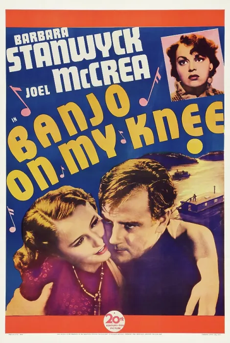 Framed Print : BANJO ON MY KNEE, US poster art, top: Katherine DeMille; bottom from left: Barbara Stanwyck, Joel McCrea, 1936 Framed Print : BANJO ON MY KNEE, US poster art, top: Katherine DeMille; bottom from left: Barbara Stanwyck, Joel McCrea, 1936
