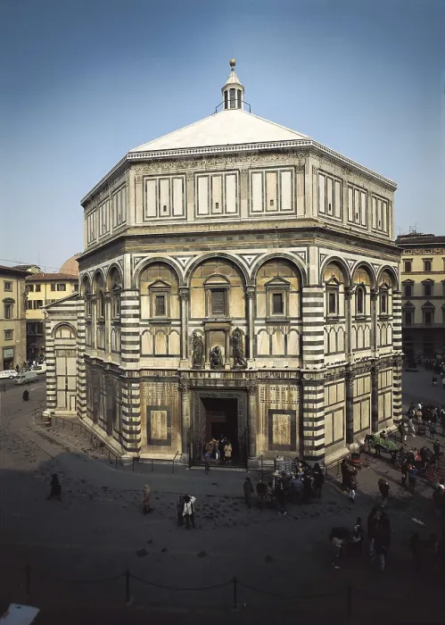 Framed Print : Baptistery of Saint John. ITALY. Florence. Baptistery of Saint John. Renaissance art. ; Romanesque art. Architecture. AISA / Everett Collection**US SALES ONLY**