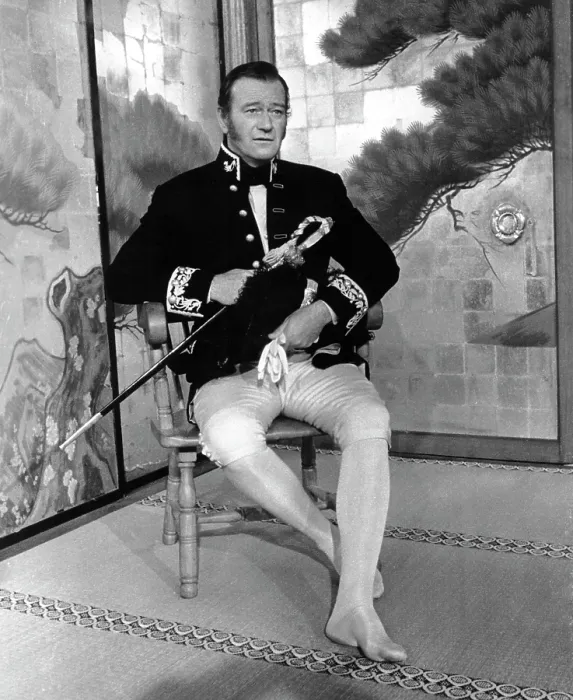 Framed Print : THE BARBARIAN AND THE GEISHA, John Wayne, 1958, TM & Copyright (c) 20th Century Fox Film Corp. All rights reserved
