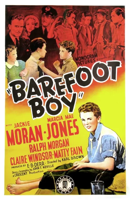 Framed Print : BAREFOOT BOY, US poster, Jackie Moran, 1938