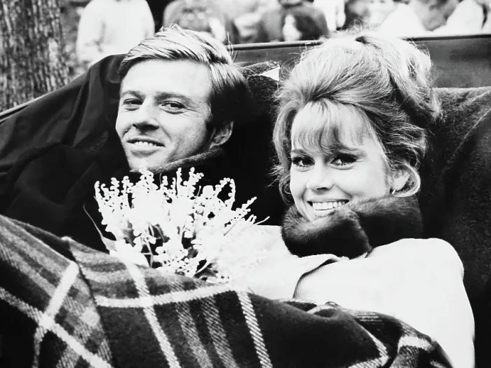 Framed Print : BAREFOOT IN THE PARK, from left: Robert Redford, Jane Fonda, on set, 1967 Framed Print : BAREFOOT IN THE PARK, from left: Robert Redford, Jane Fonda, on set, 1967