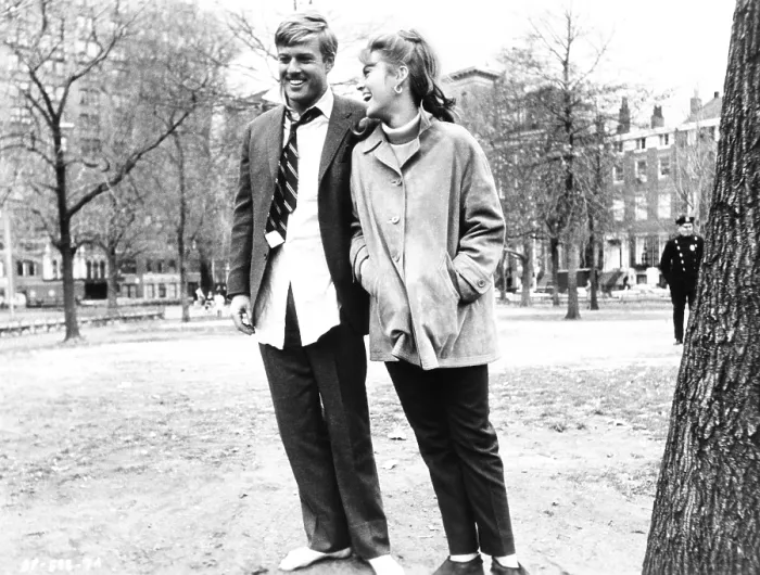 Framed Print : BAREFOOT IN THE PARK, from left: Robert Redford, Jane Fonda, 1967