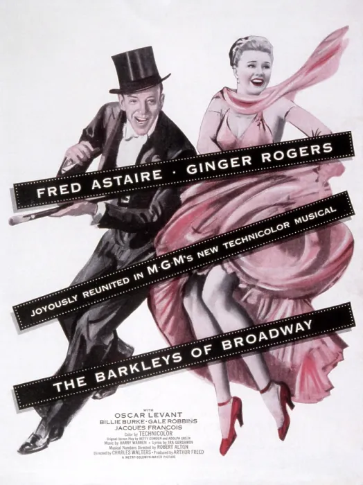 Framed Print : THE BARKLEYS OF BROADWAY, Fred Astaire, Ginger Rogers, 1949
