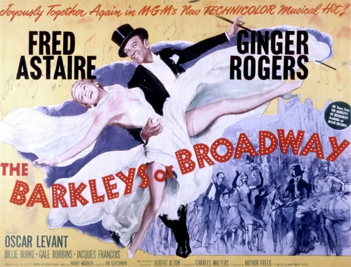 Framed Print : THE BARKLEYS OF BROADWAY, Fred Astaire, Ginger Rogers, 1949