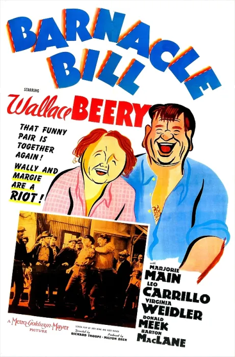 Framed Print : BARNACLE BILL, US poster, from left: Wallace Beery, Marjorie Main, 1941 Framed Print : BARNACLE BILL, US poster, from left: Wallace Beery, Marjorie Main, 1941