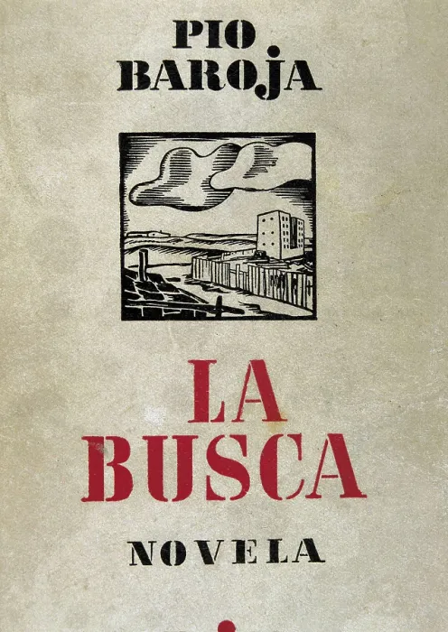 Framed Print : BAROJA NESSI, Po (1872-1956). Cover of the novel 'La Busca'. AISA / Everett Collection**US SALES ONLY**