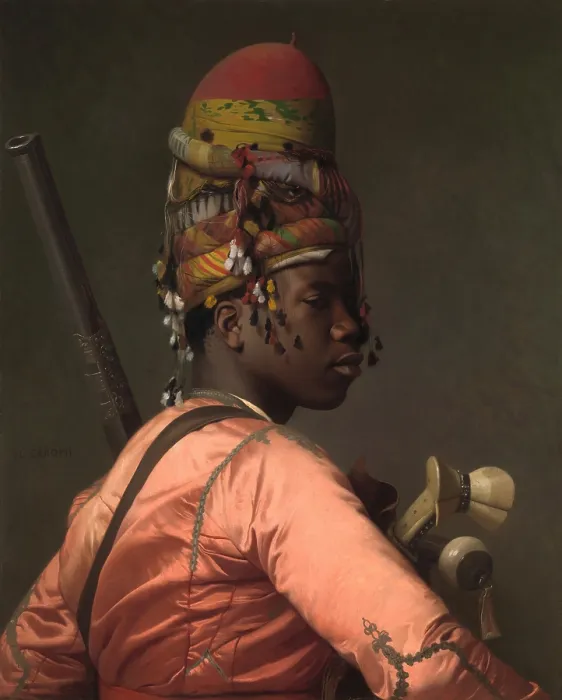 Framed Print : BASHI-BAZOUK, by Jean-Leon Gerome, 1868-69, French painting, oil on canvas Framed Print : BASHI-BAZOUK, by Jean-Leon Gerome, 1868-69, French painting, oil on canvas