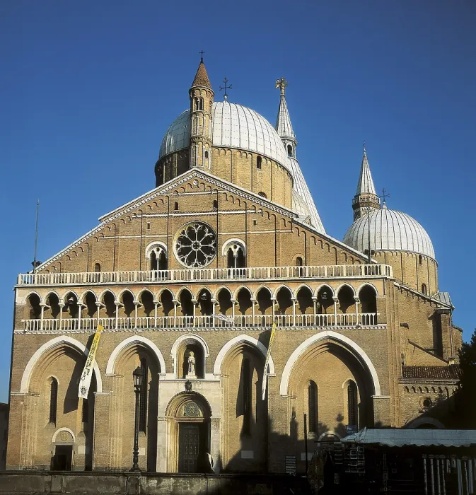 Framed Print : Basilica of Saint Anthony of Padua. ITALY. VENETO. Padua. Basilica of Saint Anthony of Padua. Facade. Gothic art. Architecture