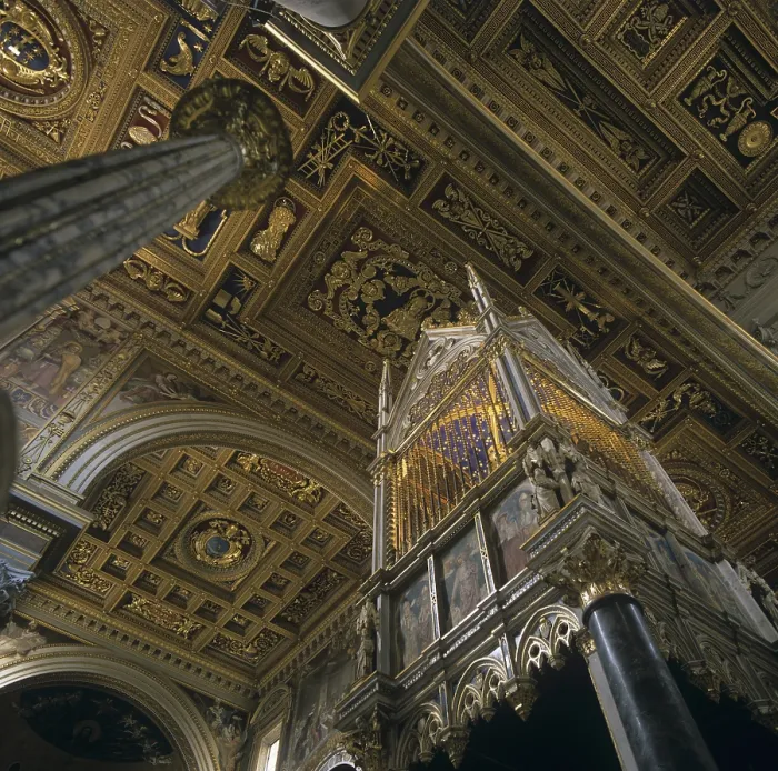 Framed Print : Basilica of Saint Giovanni in Laterano a Roma, by Francesco Castelli detto Borromini, Domenico Fontana, Alessandro Galilei, 1580 - 1599, 16th Century, architecture - Italy, Lazio Framed Print : Basilica of Saint Giovanni in Laterano a Roma, by Francesco Castelli detto Borromini, Domenico Fontana, Alessandro Galilei, 1580 - 1599, 16th Century, architecture - Italy, Lazio