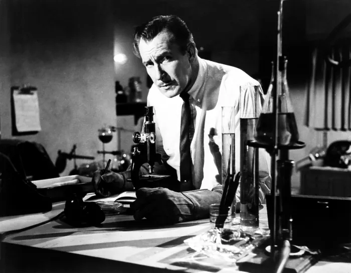Framed Print : THE BAT, Vincent Price, 1959