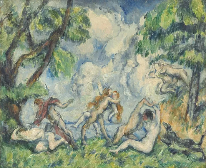 Framed Print : The Battle of Love, by Paul Cezanne, 1880, French Post-Impressionist painting, oil on canvas Framed Print : The Battle of Love, by Paul Cezanne, 1880, French Post-Impressionist painting, oil on canvas