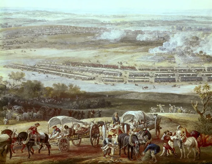 Framed Print : Battle of Rocoux, 1746, War of the Austrian Succession. Gouache. FRANCE. Versailles. Palace of Versailles. - BeBa / Iberfoto / Everett Collection (342907)**US SALES ONLY** Framed Print : Battle of Rocoux, 1746, War of the Austrian Succession. Gouache. FRANCE. Versailles. Palace of Versailles. - BeBa / Iberfoto / Everett Collection (342907)**US SALES ONLY**
