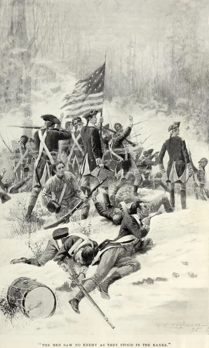 Framed Print : Battle of St. Clair's Defeat, (aka Battle of a Thousand Slain) on Nov. 3, 1792