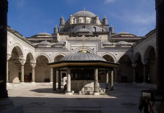 Framed Print : Bayezid II Mosque (Beyazit Camii), 1501-1505, 16th Century - Turkey, Istanbul. Detail