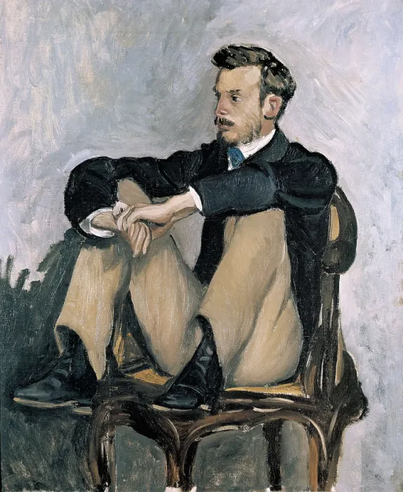 Framed Print : BAZILLE, Jean-Frdric (1841-1870). Portrait of Renoir. 1867. Impressionism. Oil on canvas. FRANCE. Paris. Muse d'Orsay (Orsay Museum). AISA / Everett Collection**US SALES ONLY**