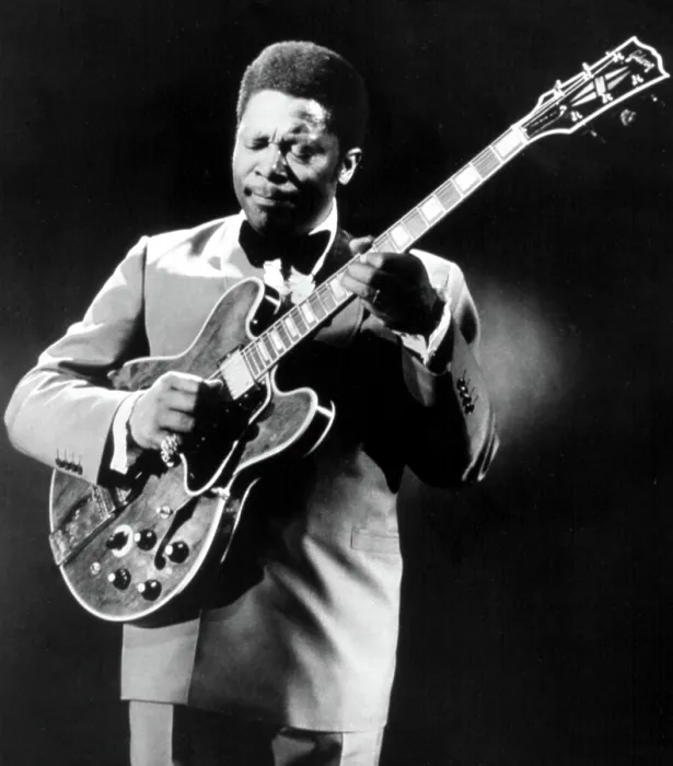 Framed Print : B.B. KING and LUCILLE live in concert, c. early 1960s. Courtesy: CSU Archives  /  Everett Collection