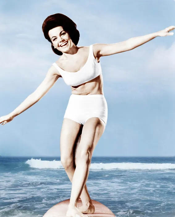 Framed Print : BEACH PARTY, Annette Funicello, 1963 Framed Print : BEACH PARTY, Annette Funicello, 1963