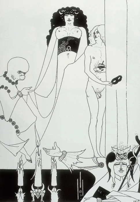 Framed Print : BEARDSLEY, Aubrey Vincent (1872-1898). Salome. 1894. Illustrated edition from Oscar Wilde's play 'Salome', written in 1893. Art Nouveau. Xylography. SPAIN Framed Print : BEARDSLEY, Aubrey Vincent (1872-1898). Salome. 1894. Illustrated edition from Oscar Wilde's play 'Salome', written in 1893. Art Nouveau. Xylography. SPAIN