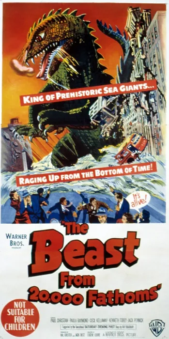 Framed Print : THE BEAST FROM 20, 000 FATHOMS, 1953