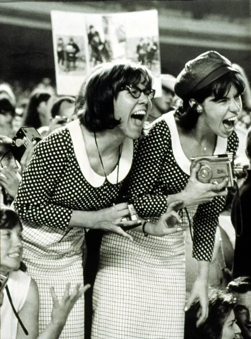 Framed Print : BEATLES FANS scream at a concert at Shea Stadium, NY, 8 / 15 / 65, displaying what is called, 'Beatlemania.'. Courtesy: CSU Archives / Everett Collection Framed Print : BEATLES FANS scream at a concert at Shea Stadium, NY, 8 / 15 / 65, displaying what is called, 'Beatlemania.'. Courtesy: CSU Archives / Everett Collection