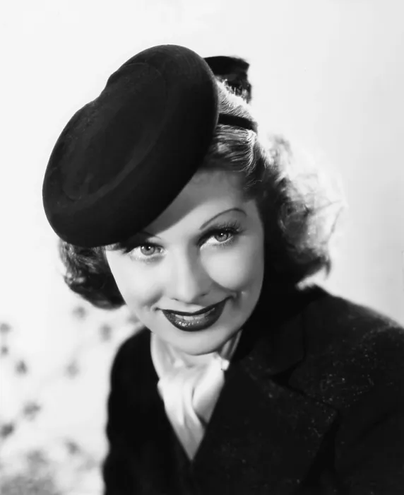 Framed Print : BEAUTY FOR THE ASKING, Lucille Ball, modeling a black felt pillbox hat by Edward Stevenson, 1939 Framed Print : BEAUTY FOR THE ASKING, Lucille Ball, modeling a black felt pillbox hat by Edward Stevenson, 1939