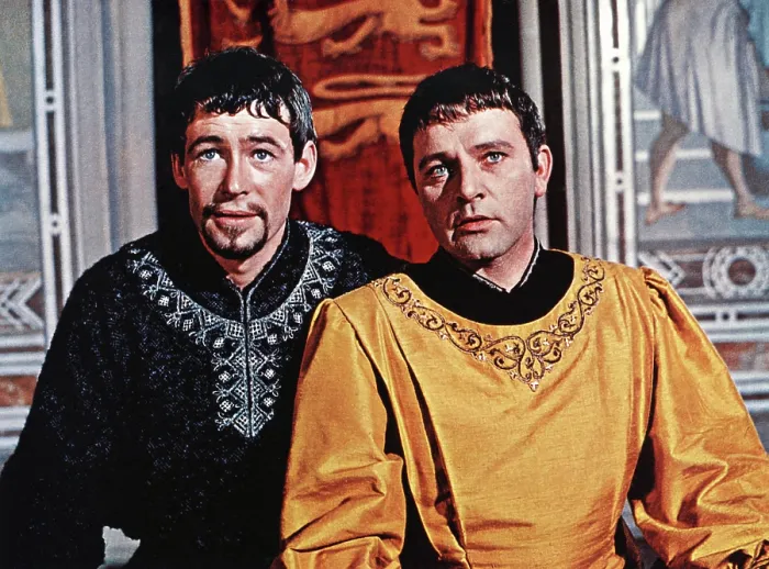 Framed Print : BECKET, from left: Peter O'Toole, Richard Burton, 1964