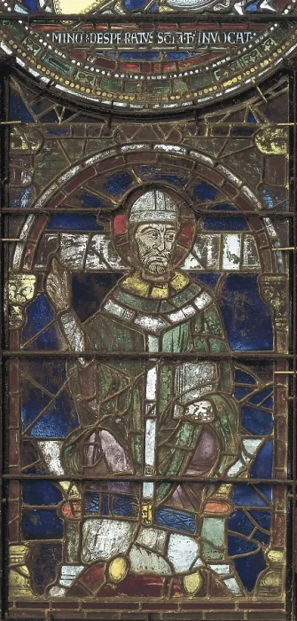 Framed Print : Becket, Saint Thomas. Portrait of St. Thomas Becket