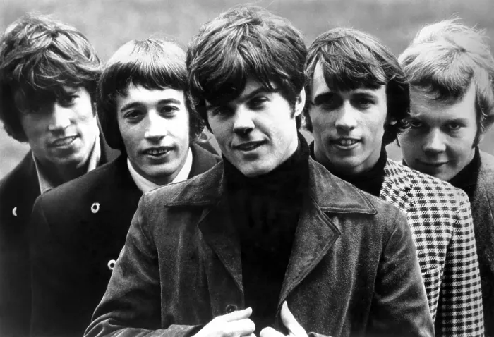 Framed Print : Bee Gees, (l to r): Barry Gibb, Robin Gibb, Vince Melouney, Maurice Gibb, Colin Petersen, ca. late 1960s / early 1970s. Courtesy: CSU Archives / Everett Collection Framed Print : Bee Gees, (l to r): Barry Gibb, Robin Gibb, Vince Melouney, Maurice Gibb, Colin Petersen, ca. late 1960s / early 1970s. Courtesy: CSU Archives / Everett Collection