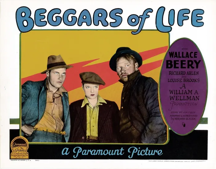 Framed Print : BEGGARS OF LIFE, US lobbycard, from left: Richard Arlen, Louise Brooks, Wallace Beery, 1928 Framed Print : BEGGARS OF LIFE, US lobbycard, from left: Richard Arlen, Louise Brooks, Wallace Beery, 1928