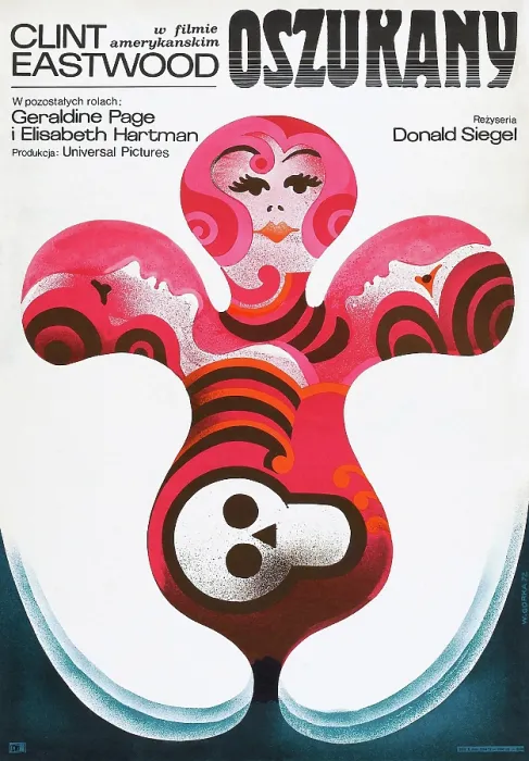 Framed Print : THE BEGUILED, Polish poster, 1971