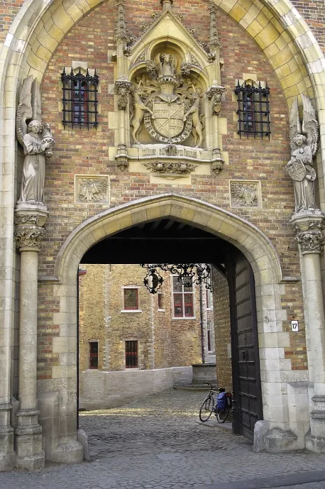 Framed Print : BELGIUM. Bruges. Gruuthuse Palace, now Museum of Bruges. AISA / Everett Collection**US SALES ONLY** Framed Print : BELGIUM. Bruges. Gruuthuse Palace, now Museum of Bruges. AISA / Everett Collection**US SALES ONLY**