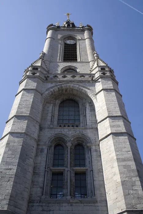Framed Print : BELGIUM. Tournai. Le Beffroi', the oldest bell tower in Belgium (12th century). Architecture. - Paul Maeyaert / Iberfoto / Everett Collection (167102)**US SALES ONLY**