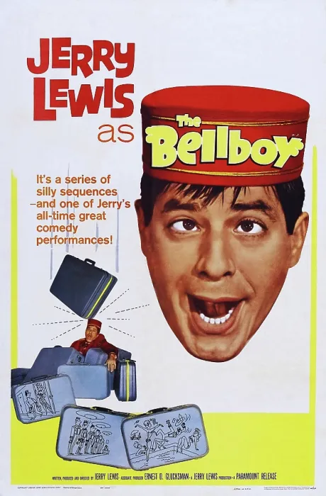 Framed Print : THE BELLBOY, US poster art, Jerry Lewis, 1960 Framed Print : THE BELLBOY, US poster art, Jerry Lewis, 1960