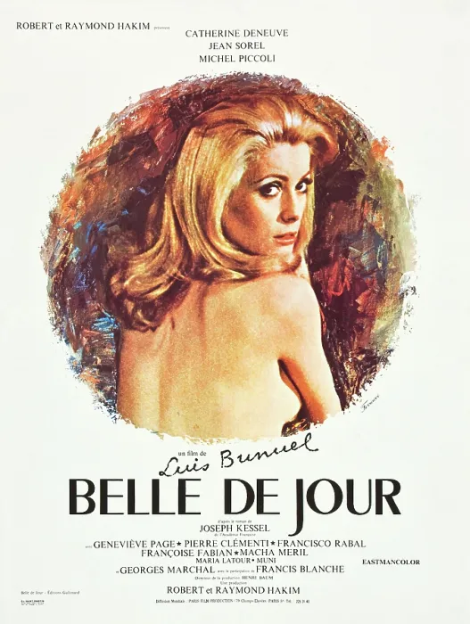 Framed Print : BELLE DE JOUR, Catherine Deneuve, 1967