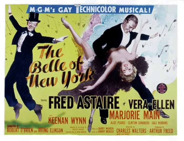 Framed Print : THE BELLE OF NEW YORK, Keenan Wynn, Fred Astaire, Vera-Ellen, Marjorie Main, 1952