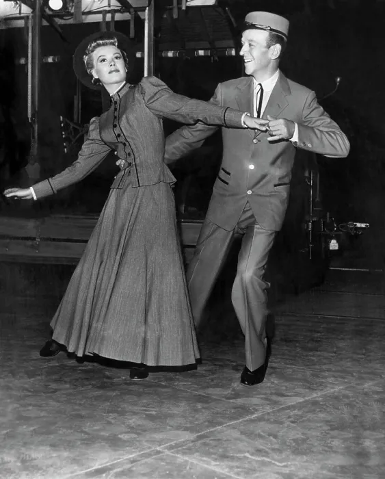 Framed Print : THE BELLE OF NEW YORK, Vera-Ellen, Fred Astaire, 1952