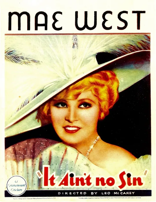 Framed Print : BELLE OF THE NINETIES, (aka IT AIN'T NO SIN), Mae West, 1934