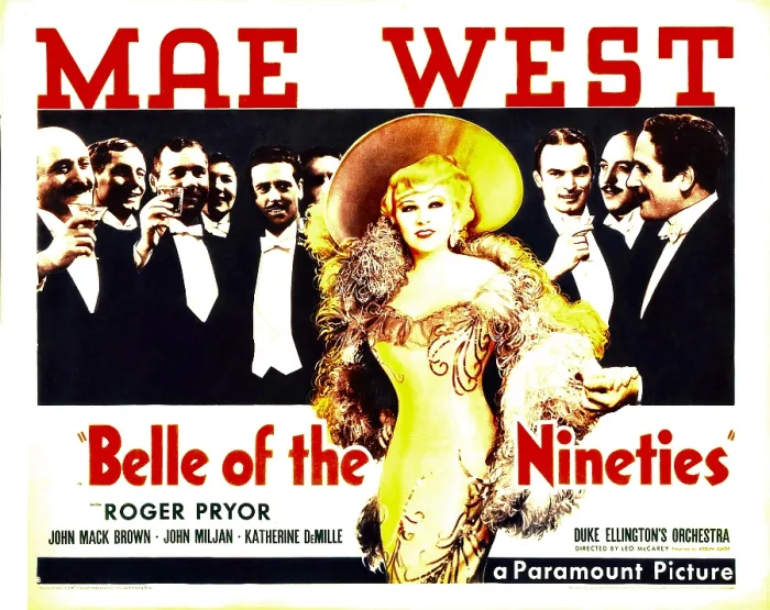 Framed Print : BELLE OF THE NINETIES, Mae West, Roger Pryor, 1934