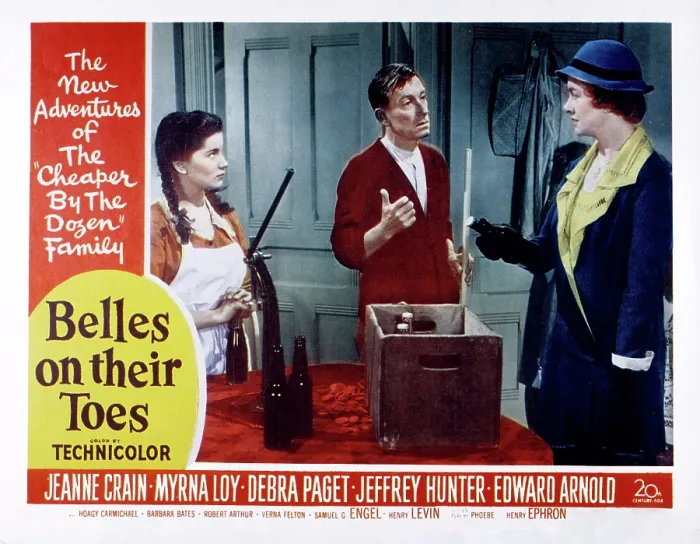 Framed Print : BELLES ON THEIR TOES, lobby card, poster art, Debra Paget, Hoagy Carmichael, Myrna Loy, 1952. TM and Copyright 20th Century Fox Film Corp Framed Print : BELLES ON THEIR TOES, lobby card, poster art, Debra Paget, Hoagy Carmichael, Myrna Loy, 1952. TM and Copyright 20th Century Fox Film Corp