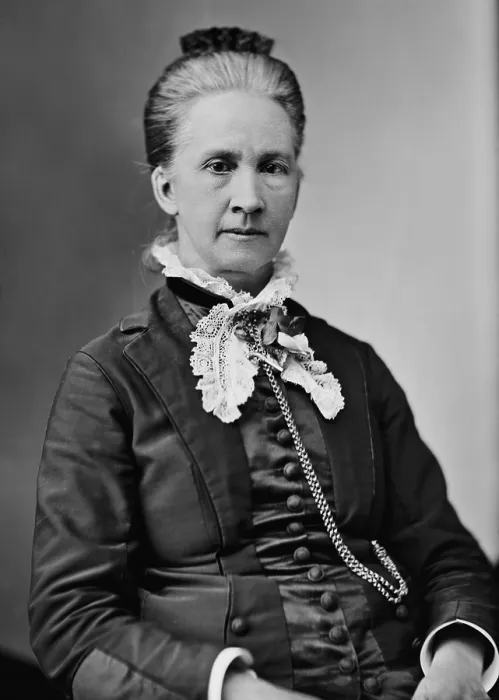 Framed Print : Belva Lockwood (1830-1917), was a lawyer, politician and life long feminist. In 1879, she became the first women to be allowed to practice before the U.S