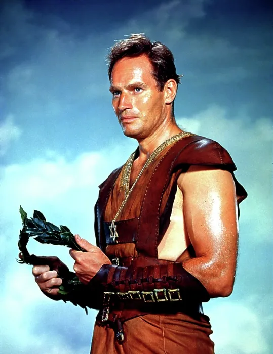 Framed Print : BEN-HUR, Charlton Heston, 1959