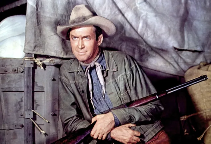 Framed Print : BEND OF THE RIVER, James Stewart, 1952 Framed Print : BEND OF THE RIVER, James Stewart, 1952