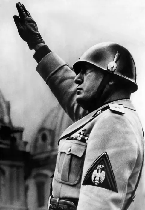 Framed Print : Benito Mussolini (1883-1945), Prime Minister and dictator of Italy from 1922-1943, circa 1938. Courtesy: CSU Archives / Everett Collection