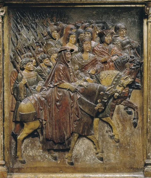 Framed Print : BERRUGUETE, Alonso (1480-1561); BIGARNY or VIGARNY, Felipe (1475-1542). Main Altarpiece of the Royal Chapel. 1520-1522. SPAIN. Granada. Royal Chapel Framed Print : BERRUGUETE, Alonso (1480-1561); BIGARNY or VIGARNY, Felipe (1475-1542). Main Altarpiece of the Royal Chapel. 1520-1522. SPAIN. Granada. Royal Chapel