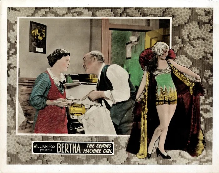 Framed Print : BERTHA, THE SEWING MACHINE GIRL, from left, Ethel Wales, J. Farrell MacDonald, 1926, TM & Copyright 20th Century Fox Film Corp. / courtesy Everett Collection