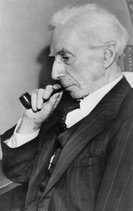 Framed Print : Bertrand Russell, British philosopher, historian, social critic, and political activist, c. 1940