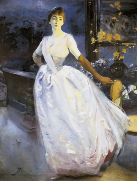 Framed Print : BESNARD, Paul Albert (1849-1934). Madame Roger Jourdain. 1886. Portrait of the Artist's wife in Luxemburg. Impressionism. Oil on canvas. FRANCE. Paris Framed Print : BESNARD, Paul Albert (1849-1934). Madame Roger Jourdain. 1886. Portrait of the Artist's wife in Luxemburg. Impressionism. Oil on canvas. FRANCE. Paris