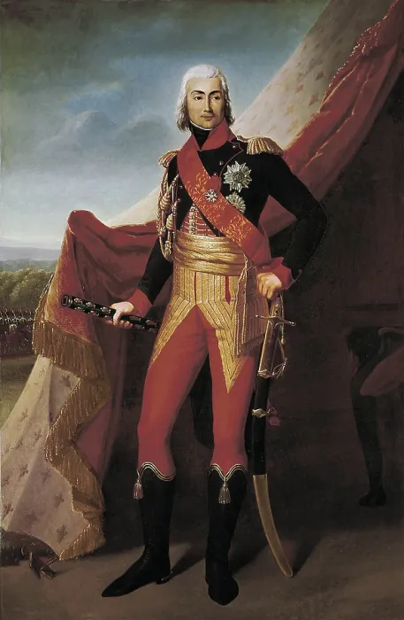Framed Print : BESSIERES, Jean-Baptiste (1768-1813). Marshal of the French Empire. Duke of Istria. He fought with Napoleon in the campaigns of Egypt, Spain and Russia
